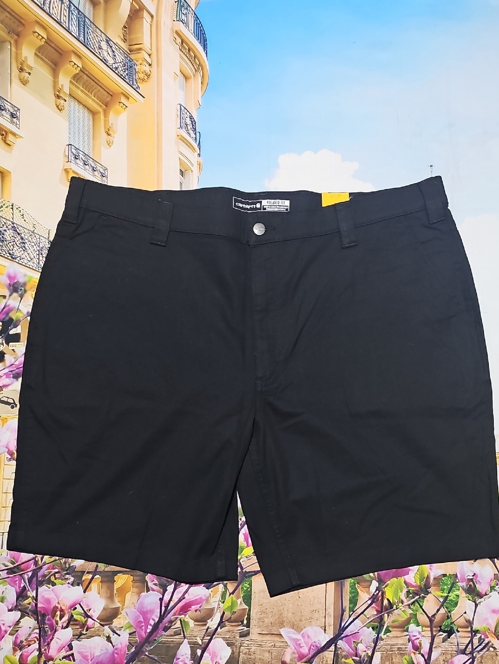 Carhartt Force Black‎ Relaxed Work Shorts Size 42 New